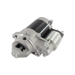 démarreur électrique 9 dents adaptable kawasaki, john deere pour modèles fb460v, fc400v, fc420v, 170, 175, 240, 245, gs25, gs30,