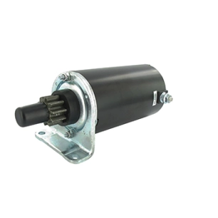 démarreur électrique 10 dents adaptable cub cadet - john deere - kawasaki - toro. remplace origine am132082, am132083, am133369,