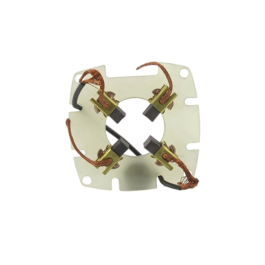 kit support et charbons adaptable pour démarreur tecumseh modèles es-33600, es-33605 et es-33606. remplace origine: 33712