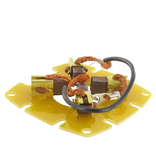 kit support et charbons adaptable pour démarreur tecumseh modèles es-33835. remplace origine: 33848