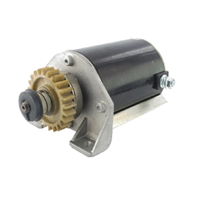 démarreur électrique adaptable sur briggs & stratton pour moteur intek 5 - 7 ch, 24 dents. remplace origine: 694504