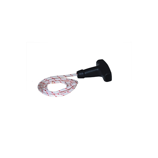 poignée de lanceur avec corde et système d’amortissement pour stihl - longueur corde: 80cm, ø: 4mm. remplace origine: 0000-190-3