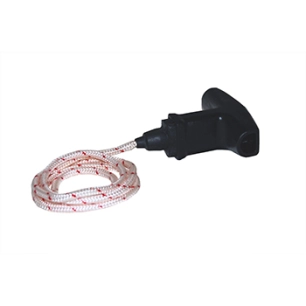 poignée de lanceur avec corde et système d’amortissement pour stihl - longueur corde: 80cm ø: 4,5mm. remplace origine: 1122-190