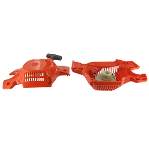 lanceur manuel adaptable husqvarna pour tronçonneuses modèles 136, 137, 141, 142. remplace origine 530071968.