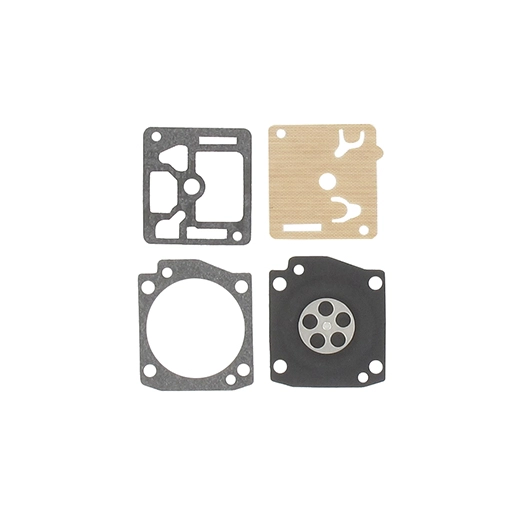 kit membranes et joints carburateur adaptable zama pour carburateur monté sur husqvarna h335, h 340, h345, 346xp, 346xpt, 350, 3