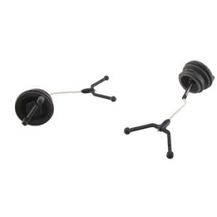 bouchon de réservoir à huile adaptable husqvarna pour modèles 36, 41, 50, 51, 55, 136, 137, 141, 142, 154, 254, 261, 262. rempla