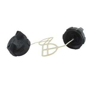 bouchon de réservoir essence et huile adaptable komatsu - zenoah pour modèle 6200. remplace origine: 3350-34400, 3356-26100.