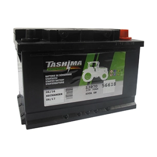 batterie de démarrage tashima 12v - 70a + à droite - l: 278mm, l: 175mm, h: 190mm