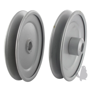 poulie à moyeu claveté adaptable pour murray. remplace origine: 23739.ø: ext.127mm, ø int:.15,9mm.