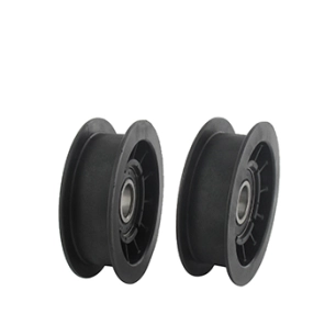 poulie résine à gorge plate sur roulement adaptable pour honda, husqvarna, john deere, murray, stiga. remplace origine: 80255-y0