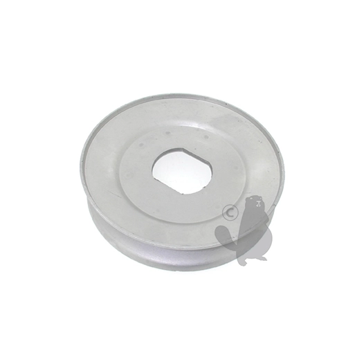 poulie avec alésage: à 2 méplats adaptable pour snapper. remplace origine: 10987.h:27mm, ø: ext.127mm, ø: int.31,7x38mm. -pl