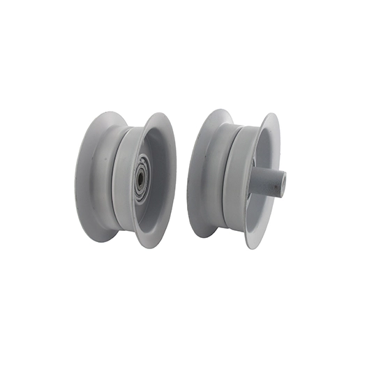 poulie à gorge plate sur roulement adaptable pour snapper modèles 12 et 14ch à coupe 38 - h: 47,6mm, ø: ext: 104,8mm, ø int: 9,5