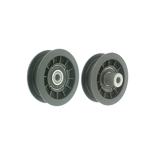 poulie en résine adaptable à gorge plate sur roulement à moyeu déporté pour stiga. remplace origine: 1134-3043-01, 1134-9090-01