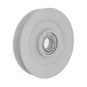 poulie à gorge en v sur roulement pour microtracteurs toro séries 300, 400 et 500 - h: 20,6mm, ø: ext: 108mm, ø int: 19,05mm. re