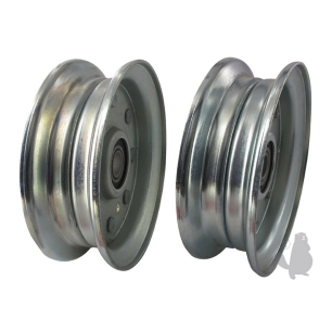 poulie à gorge plate avec rebords adaptable pour murray. remplace origine 490118, 490118ma, 90118. ø: ext:120,65mm,alésage:12,70