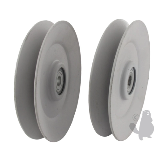 poulie à gorge trapézoïdale en v.ø: ext:114,30mm,alésage:9,53mm, h:19,05mm