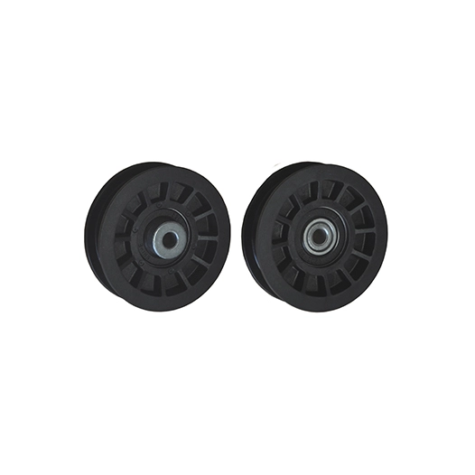 poulie à gorge plate adaptable ayp, husqvarna modèles ct131, ct135, ct141, cth160, ø: ext: 89mm, alésage: 9,5mm, h: 25,4mm. remp