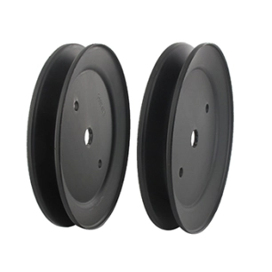 poulie de palier adaptable ayp - husqvarna avec axe dentelé 15.9mm, ø: ext: 159mm. remplace origine: 195945, 197473, 532195945,