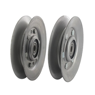 poulie à gorge en v adaptable ayp, husqvarna, partner, ø ext: 108mm, alésage: 9,5mm. remplace origine: 173902, 146763, 532146763