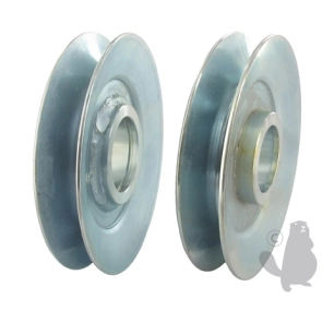 poulie de plateau de coupe ggp / castelgarden pour machines mp84. origine 125601595/0.