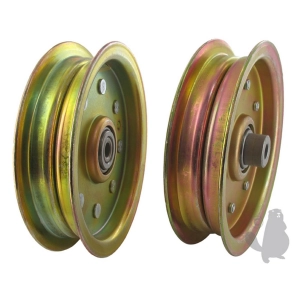 poulie à gorge plate tout acier adaptable scag. remplace origine 483213, 482306, 48473. similaire à notre poulie 6203343 compos