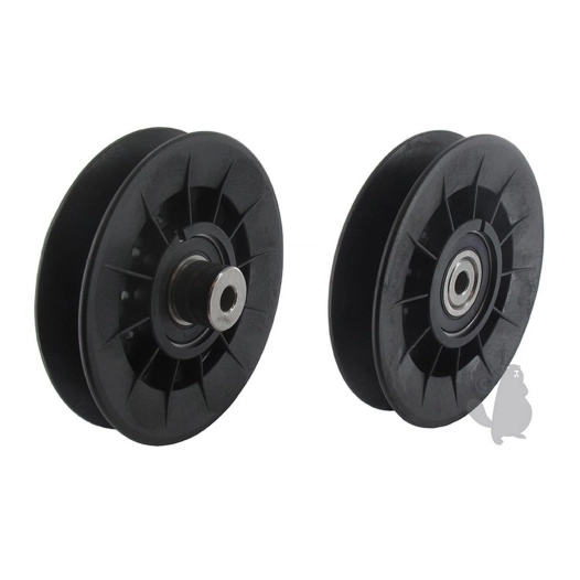 poulie adaptable john deere pour modèles x300, x300r, x304, x320, x324,n x340, x360. remplace origine am134502, am138080.