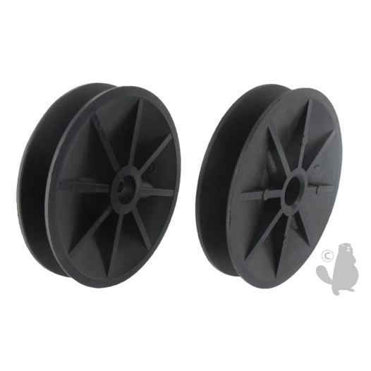 poulie pour boitier de transmission honda. ø 82mm. remplace origine 22420-vh4-851.