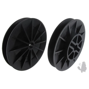 poulie pour boitier de transmission stiga. ø 136mm. remplace origine 119700050/0.