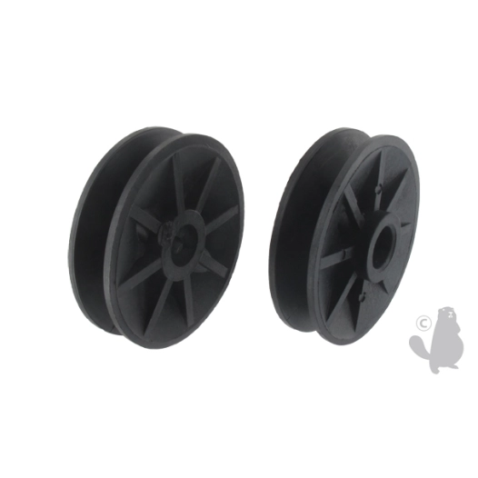 poulie pour boitier de transmission ariens, ggp, stiga, viking. ø 60mm. remplace origine 00499701, 22601913/0, 122601913/0, 6350