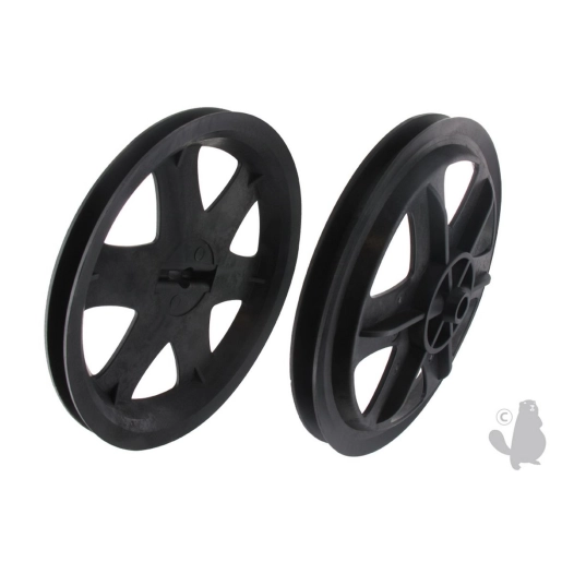 poulie pour boitier de transmission pubert. remplace origine 0341000007.