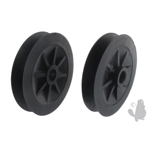 poulie pour boitier de transmission emak, wolf. ø 80,5mm. remplace origine 66060419, 37647.