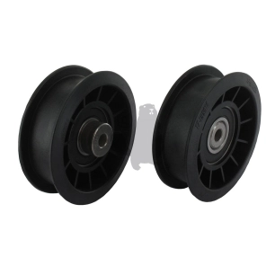 poulie adaptable john deere pour modèles sabre, séries gx, lt et ltx. remplace origine am104666, am121970.