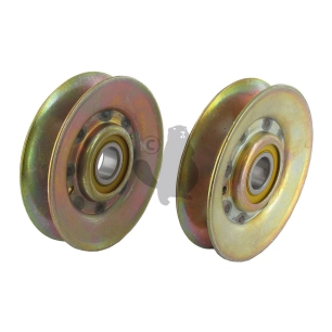poulie adaptable john deere pour modèles lt/ltr 155, 166, 180, gt, gx, lx, 737, 757, 777, 797. remplace origine am118447.
