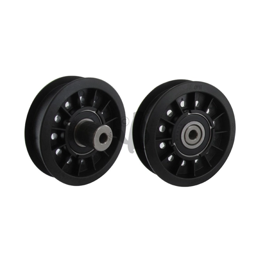 poulie tendeur adaptable john deere pour modèles x300, x300r, x304, x320, x324, x340, x360. remplace origine am134501, am138079.