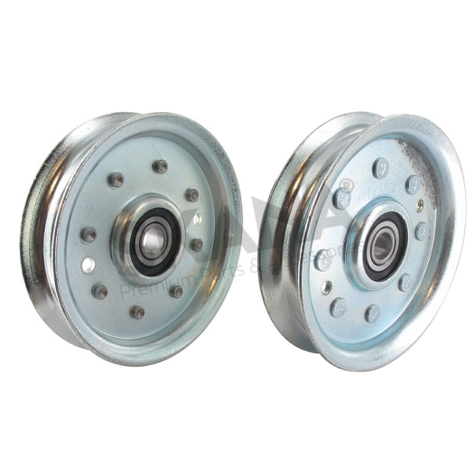 poulie à gorge plate adaptable john deere. remplace origine am107468, am35862, am37249, am37442.