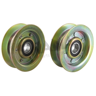 poulie à gorge plate adaptable john deere pour l110, l118, l120, l130. remplace origine gy20067, gy22172.