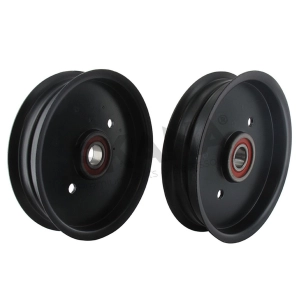 poulie à gorge plate adaptable hustler - john deere - toro pour série z, super z, mini z, atz. remplace origine 781856, tca19779