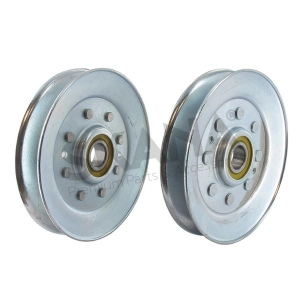 poulie à gorge en v adaptable john deere pour x300, x304. remplace origine am135957, am136357.