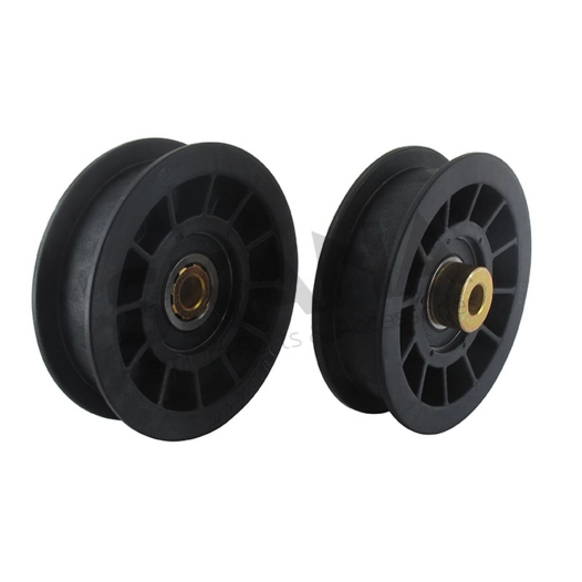 poulie à gorge plate adaptable snapper. remplace origine 23954, 7023954, 7023954yp.