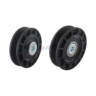 poulie gorge en v de variateur tondeuse pour modèles castelgarden - ggp - stiga. origine 122601914/0.