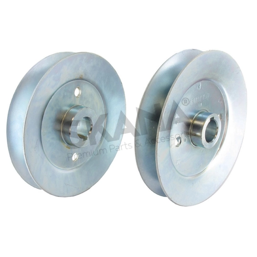 poulie à gorge en v adaptable castelgarden - stiga. remplace origine 125601550/0, 1256015500, 25601550/0, 256015500.