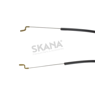 cable accelerateur avec longueur de gaine 897 mm, cable 1005 mm adaptable husqvarna pour modèles 240r, 245r. remplace origine 50