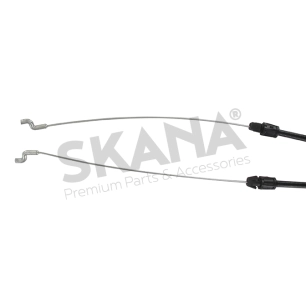 câble de direction adaptable pour stihl - viking modèles mb 448.1pc, mb 448.1tc. remplace origine 6358-700-7531a, 63587007531a.