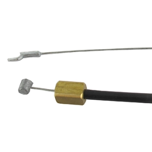 câble d'accélération adaptable husqvarna - jonsered. remplace origine 503 71 76-01, 503 71 76-02.
