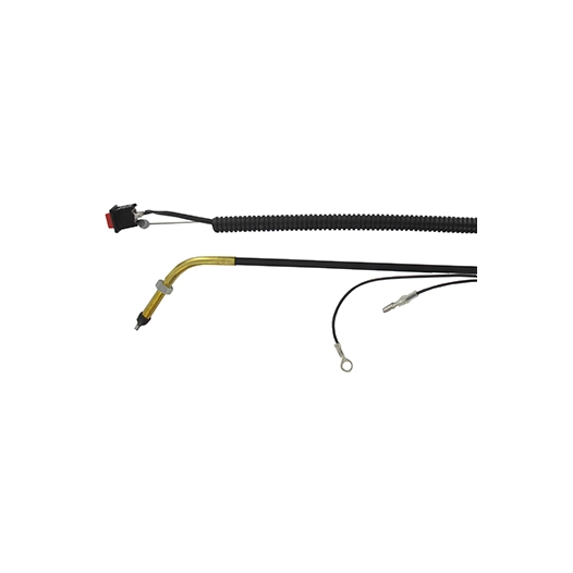 jeu câble accelerateur et interrupteur pour echo modèle pb770. remplace origine: v043-000340, v043-001020.