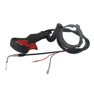 ensemble d'accélérateur adaptable pour husqvarna modèles 570-bfs, 570-bts, 580-bts, 580-bfs - komatsu modèles ebz-7500, ebz-8500