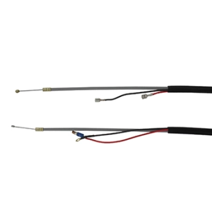 câble d'accélération adaptable pour coupe bordure shindaiwa modèle c270 . remplace origine: 70105-83100, v043-000420 - longueur