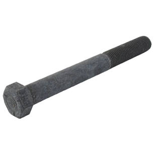 boulon de fixation 7/16'' - 20 unf (4'' - 101 mm) pour poulie d'entrainement courroie, tondeuses autoportées ayp - bestgreen - m