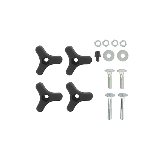 kit vis mancheron 8 x 50 mm à ailettes pour modèles castelgarden - ggp - stiga. origine 381008691/0.