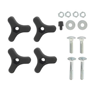 kit vis mancheron 8 x 50 mm à ailettes pour modèles castelgarden - ggp - stiga. origine 381008691/0.